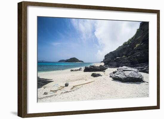 Furuzamami Beach, Zamami Island, Kerama Islands, Okinawa, Japan, Asia-Michael Runkel-Framed Photographic Print