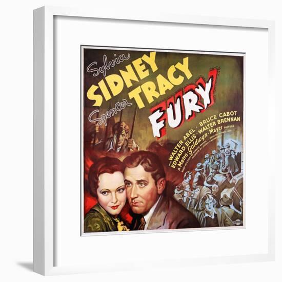Fury-null-Framed Art Print