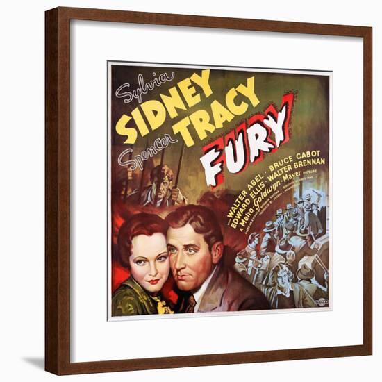 Fury-null-Framed Art Print