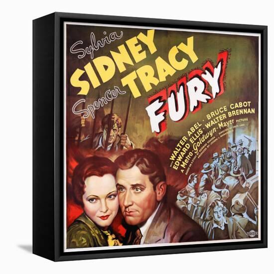 Fury-null-Framed Stretched Canvas