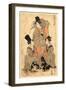 Furyu Onna Shikisanba-Utagawa Toyokuni-Framed Giclee Print