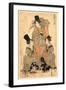 Furyu Onna Shikisanba-Utagawa Toyokuni-Framed Giclee Print