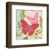 Fuschia Butterfly II-Alan Hopfensperger-Framed Art Print