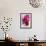 Fuschia Dalhia I-Maureen Love-Framed Photographic Print displayed on a wall