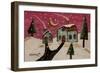 Fuschia Sky-Karla Gerard-Framed Giclee Print