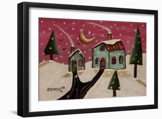 Fuschia Sky-Karla Gerard-Framed Giclee Print