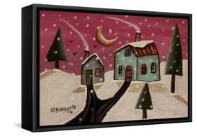 Fuschia Sky-Karla Gerard-Framed Stretched Canvas