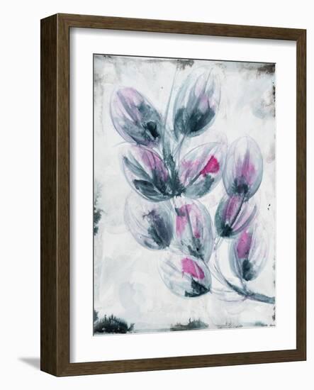 Fuschia Splash 2-Li Bo-Framed Giclee Print