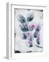 Fuschia Splash 2-Li Bo-Framed Giclee Print