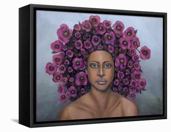 Fuschia-Leah Saulnier-Framed Stretched Canvas