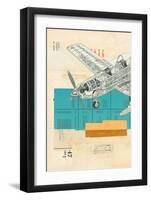 Fuselage-Kareem Rizk-Framed Art Print