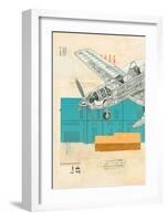 Fuselage-Kareem Rizk-Framed Art Print