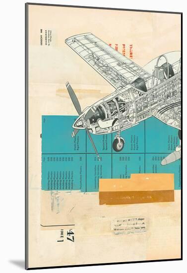 Fuselage-Kareem Rizk-Mounted Art Print