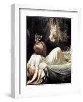 Fuseli: Nightmare, 1781-Henry Fuseli-Framed Giclee Print