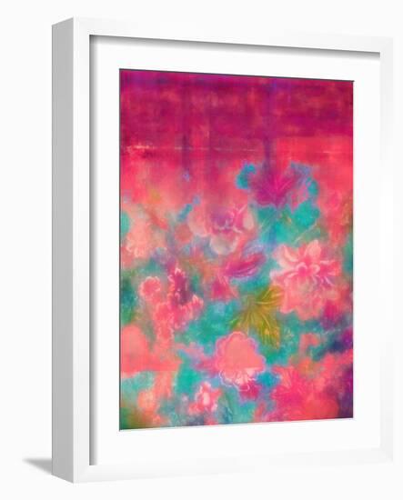 Fushia Electrica-Ricki Mountain-Framed Art Print