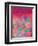 Fushia Electrica-Ricki Mountain-Framed Art Print