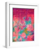 Fushia Electrica-Ricki Mountain-Framed Art Print