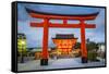 Fushimi Inari Taisha Shrine in Kyoto, Japan.-SeanPavonePhoto-Framed Stretched Canvas