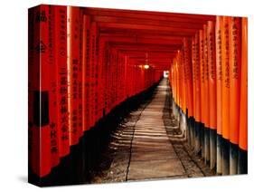 Fushimi-Inari Taisha "Torii Tunnels," Japan-Frank Carter-Stretched Canvas