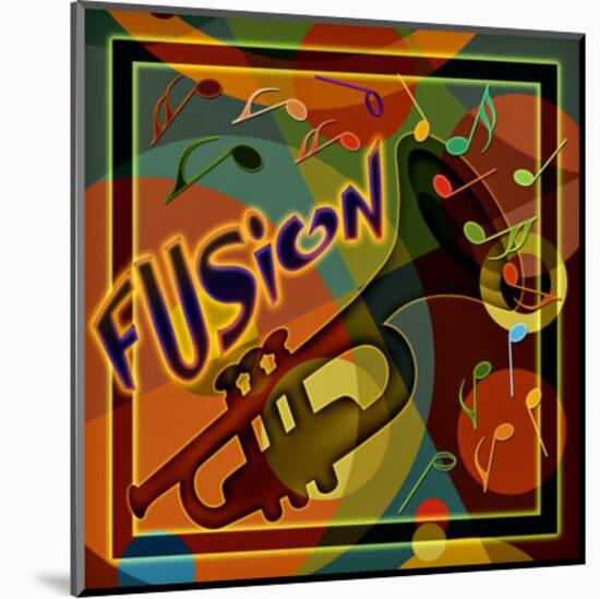 Fushion Jazz-null-Mounted Giclee Print