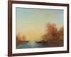 Fusine, environs de Venise-Felix Ziem-Framed Giclee Print