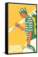 Fussball Wettspiel-null-Framed Stretched Canvas