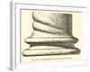 Fut De Colonne Trouve Au Palais De Justice-null-Framed Giclee Print