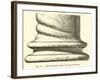 Fut De Colonne Trouve Au Palais De Justice-null-Framed Giclee Print