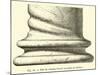 Fut De Colonne Trouve Au Palais De Justice-null-Mounted Giclee Print