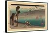 Futagawa-Utagawa Hiroshige-Framed Stretched Canvas