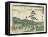 Futakawa, 1837-1844-Utagawa Hiroshige-Framed Stretched Canvas