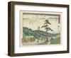 Futakawa, 1837-1844-Utagawa Hiroshige-Framed Giclee Print