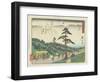 Futakawa, 1837-1844-Utagawa Hiroshige-Framed Giclee Print