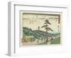Futakawa, 1837-1844-Utagawa Hiroshige-Framed Giclee Print