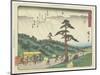 Futakawa, 1837-1844-Utagawa Hiroshige-Mounted Giclee Print