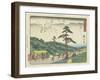 Futakawa, 1837-1844-Utagawa Hiroshige-Framed Giclee Print