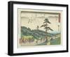 Futakawa, 1837-1844-Utagawa Hiroshige-Framed Giclee Print