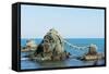 Futaminoura Rocks, Meoto-Iwa (Wedded Rocks), Mie Prefecture, Honshu, Japan, Asia-Christian Kober-Framed Stretched Canvas