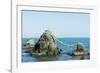 Futaminoura Rocks, Meoto-Iwa (Wedded Rocks), Mie Prefecture, Honshu, Japan, Asia-Christian Kober-Framed Photographic Print