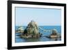 Futaminoura Rocks, Meoto-Iwa (Wedded Rocks), Mie Prefecture, Honshu, Japan, Asia-Christian Kober-Framed Photographic Print