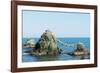 Futaminoura Rocks, Meoto-Iwa (Wedded Rocks), Mie Prefecture, Honshu, Japan, Asia-Christian Kober-Framed Photographic Print