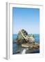 Futaminoura Rocks, Meoto-Iwa (Wedded Rocks), Mie Prefecture, Honshu, Japan, Asia-Christian Kober-Framed Photographic Print