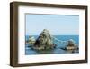 Futaminoura Rocks, Meoto-Iwa (Wedded Rocks), Mie Prefecture, Honshu, Japan, Asia-Christian Kober-Framed Photographic Print