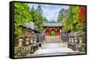 Futarasan Shrine, a UNESCO World Heritage Site in Nikko, Japan-Leonid Andronov-Framed Stretched Canvas