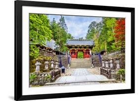 Futarasan Shrine, a UNESCO World Heritage Site in Nikko, Japan-Leonid Andronov-Framed Photographic Print