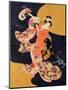 Futatsu Ogi-Haruyo Morita-Mounted Art Print