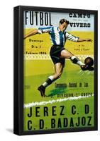 Futbol Promotion - Campo Del Vivero-null-Framed Poster