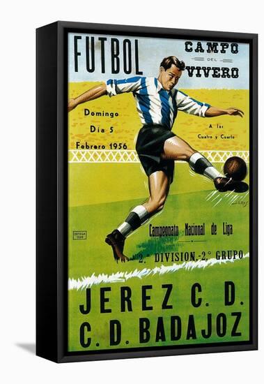 Futbol Promotion - Campo Del Vivero-Lantern Press-Framed Stretched Canvas