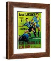 Futbol Promotion - Estadio El Molinon-Lantern Press-Framed Art Print