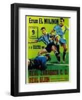 Futbol Promotion - Estadio El Molinon-Lantern Press-Framed Art Print